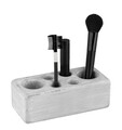 Suport periute de dinti, Wenko, Villena, 16 x 5.5 x 7.5 cm, ciment, gri