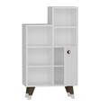 Dulap multifunctional, Olivia, Stella, 60 x 105 x 29.6 cm, pal melaminat, alb