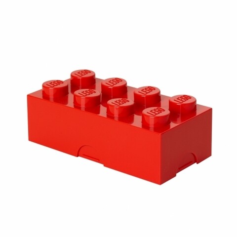 Cutie de depozitare Classic, LEGO, 950 ml, polipropilena, rosu