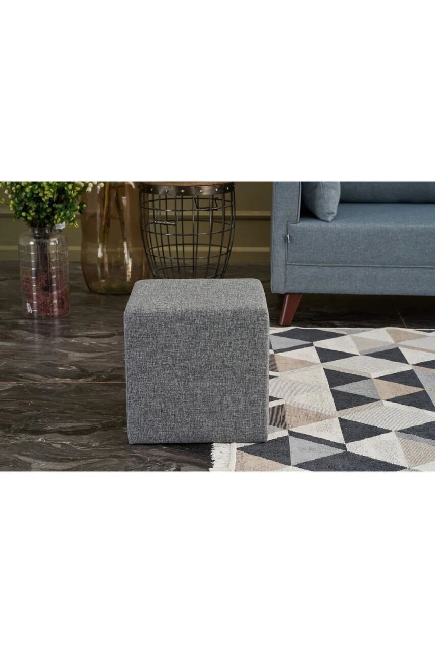 Taburet, Atelier del Sofa, 825BLC1456, Gri - view 4