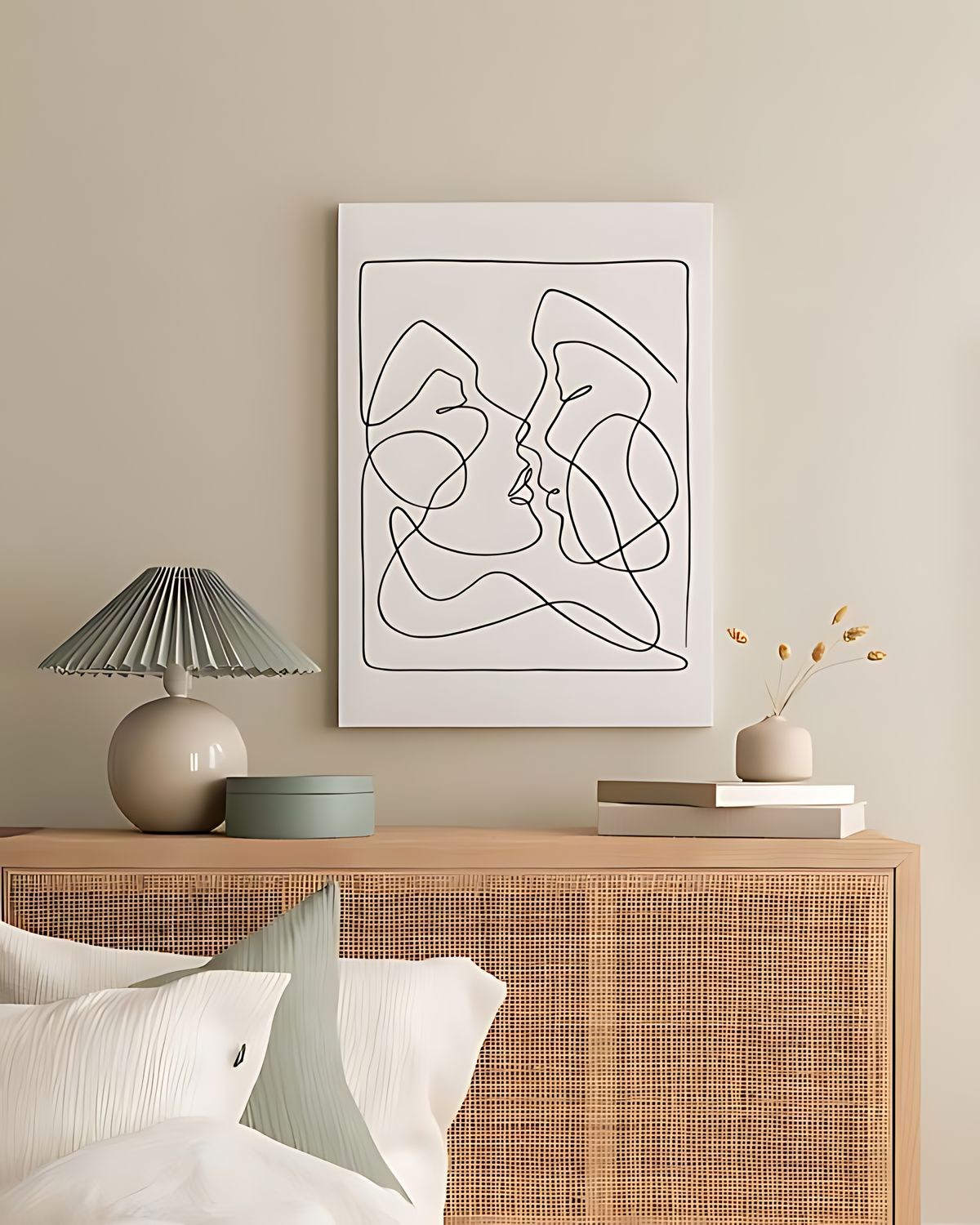Tablou decorativ, Artcanvas69, Canvas, Dimensiune: 40 x 60 cm, Multicolor