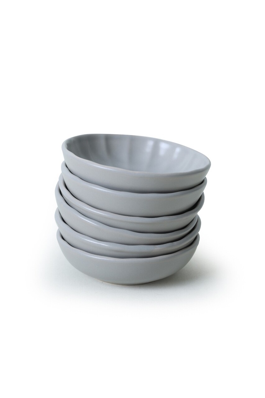Set de boluri pentru aperitive (6 piese), L'essentiel Maison, 275KRM2417, Antibacterian, Gri - view 8