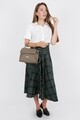 Geanta Beverly Hills Polo Club, 121, piele naturala, kaki