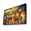 Tablou decorativ, FAMOUSART-086, Canvas, Dimensiune: 45 x 70 cm, Multicolor