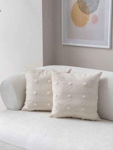 Set fete de perna, Tuffet, Material: 100% POLIESTER, Crem