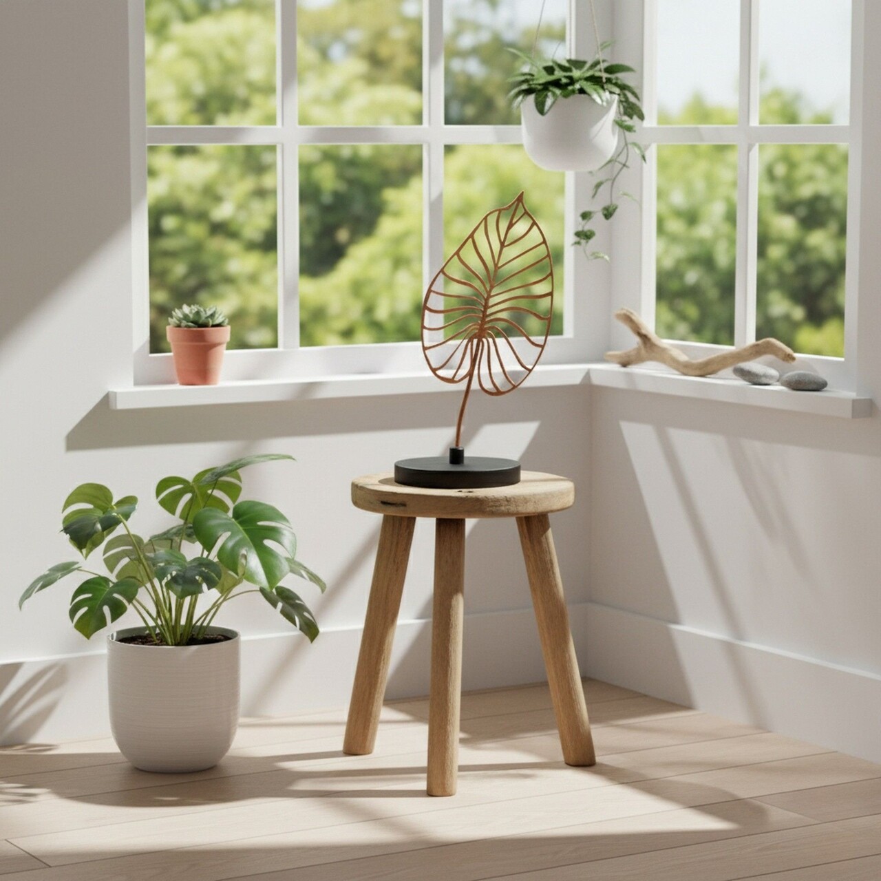 Decoratiune, Dm-009-A, 30x14x13 cm, Cupru/Negru - imagine 3