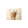 Set 6 cesti de cappucino Cube, Bormioli, 220 ml, sticla