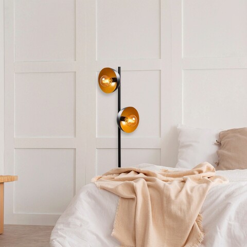 Lampadar, Tatum, 584TTM1501, Metal, Negru