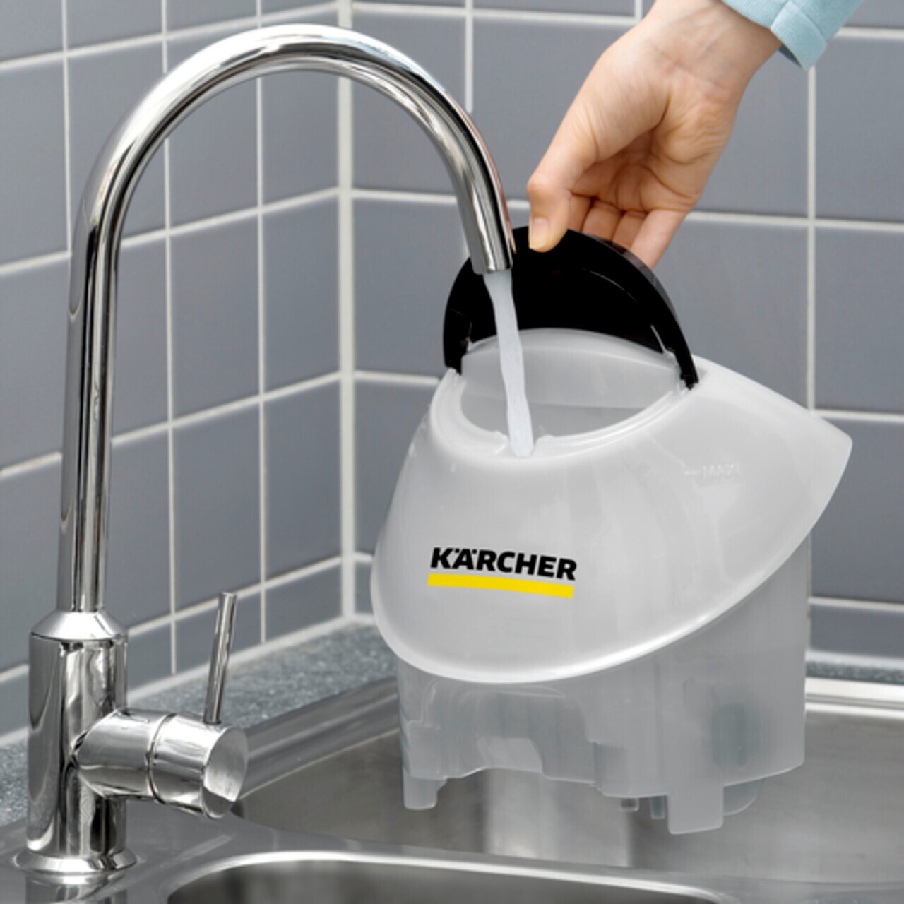 Aparat de curatat cu abur SC 5 EasyFix Iron, Karcher, alb — imaginea 7