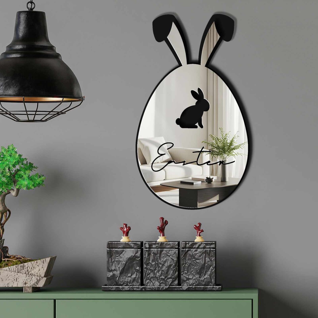 Oglinda decorativa EAS002SILVER Partea de jos: 100% EVA (Grosime: 10 mm) Argintiu