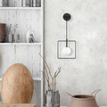 Aplica de perete, Fulgor, 942FLG2103, Metal, Alb/Negru