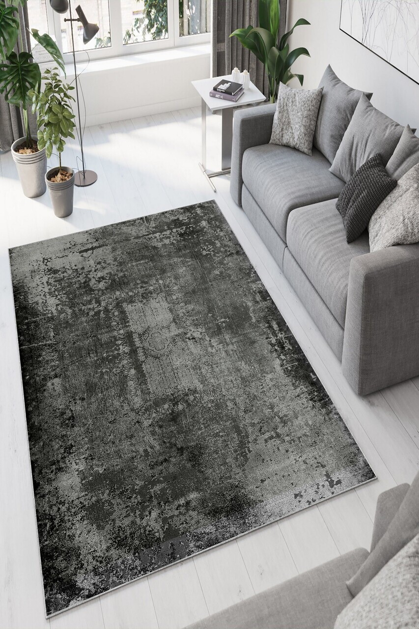 Covor W746 160x230 cm Poliester Antracit