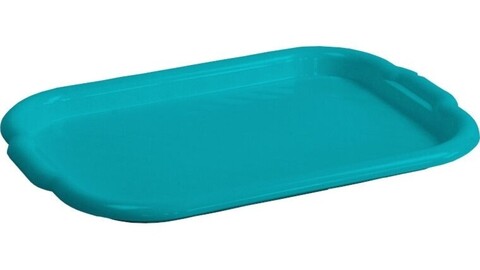 Tava pentru servire clever, domotti, 40x28 cm, plastic, albastru