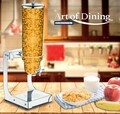 Dozator de cereale, Heinner, 3.5L, inox, transparent/gri