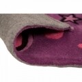 Covor Kiddy Play Butterfly Purple 90X90
