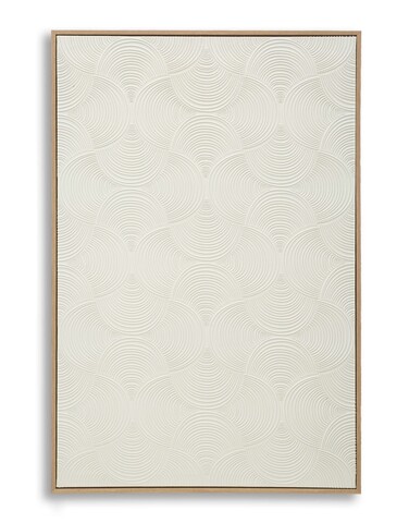 Tablou decorativ Simplicity -B, Mauro Ferretti, 80x120 cm, canvas/lemn de pin/plastic, multicolor
