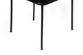 Set scaune 4 piese, Nmobb, Dore-142 V4, Metal, Mustar / Negru