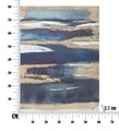 Tablou decorativ  Dark Blue, Mauro Ferretti, 60x80 cm, canvas pictat manual, multicolor