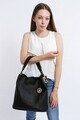 Geanta Beverly Hills Polo Club, 397, piele ecologica, negru
