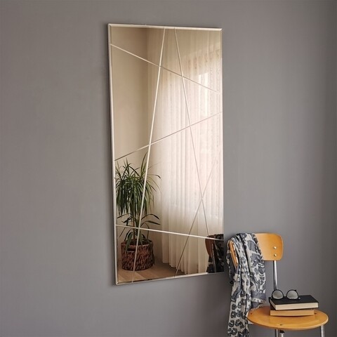 Oglinda decorativa NSTLA309d, Neostill, 62 x 130 cm, argintiu mezoni.ro