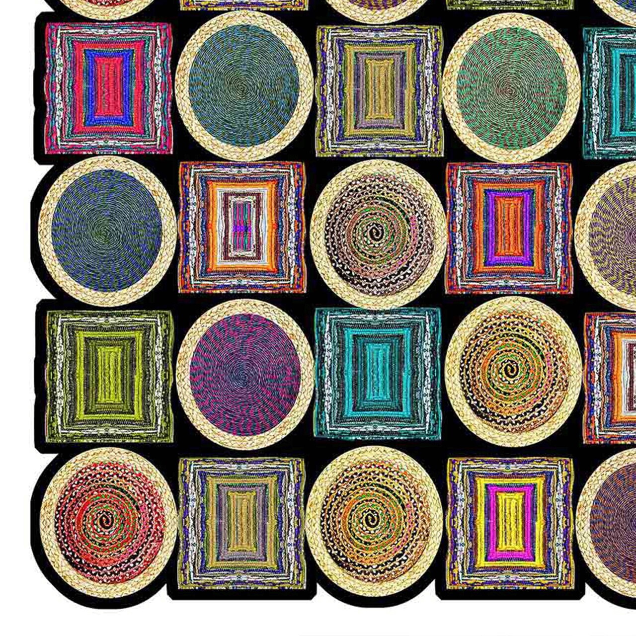 Covor, Hmnt959, 100x200 cm, Multicolor — imaginea 4