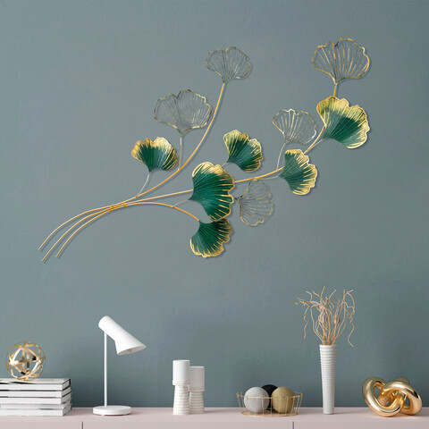Decoratiune de perete, yiwu, metal, dimensiune: 120 x 4 x 100 cm, multicolor