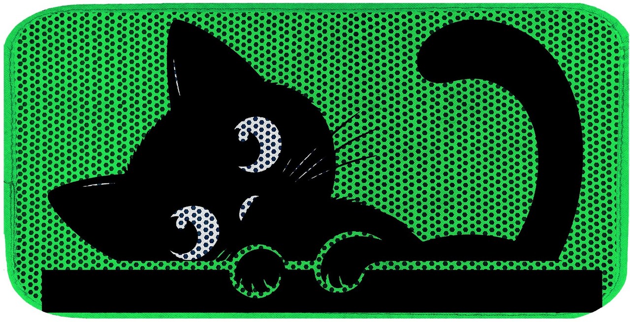 Covoras litiera pentru colectarea granulelor de nisip, Paws &amp; Whiskers, Cat Lıtter Mat 12, Multicolor - view 2