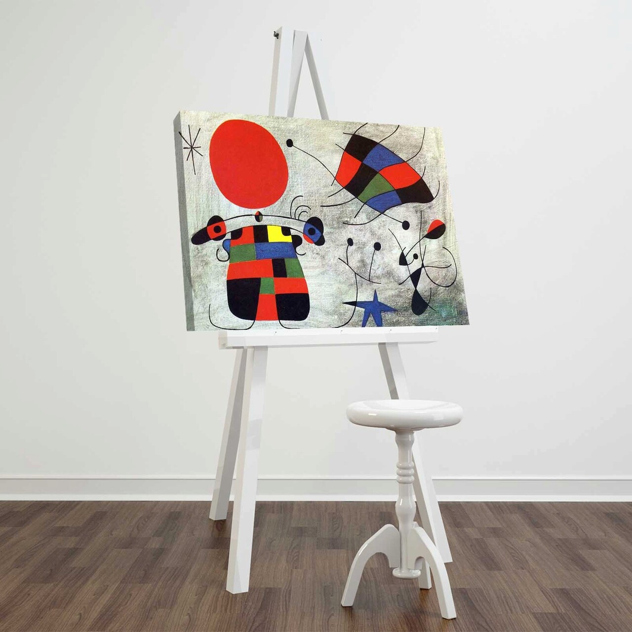 Tablou decorativ, FAMOUSART-078, Canvas, Dimensiune: 45 x 70 cm, Multicolor - 1 | YEO