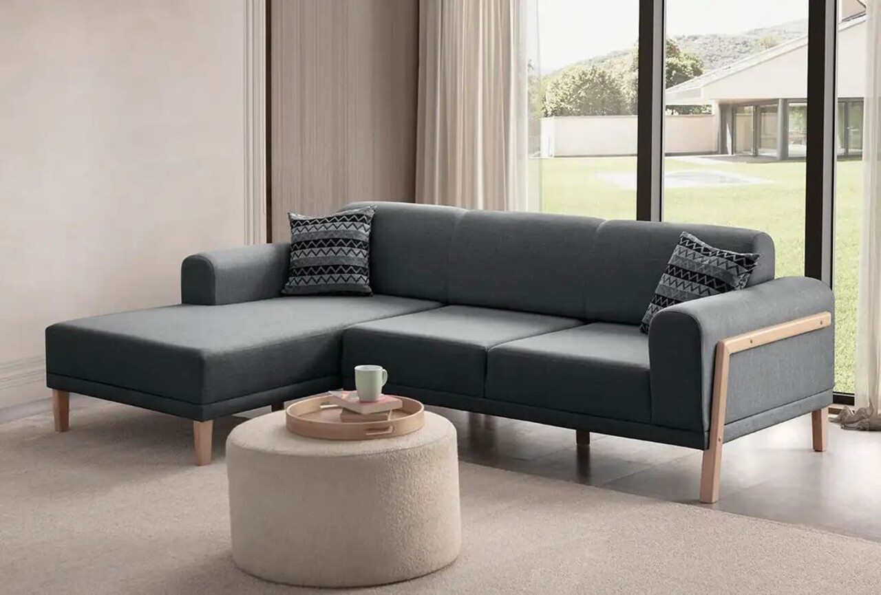 Coltar, Atelier del Sofa, 752EST1349, Lemn de carpen;PAL, Antracit - view 2