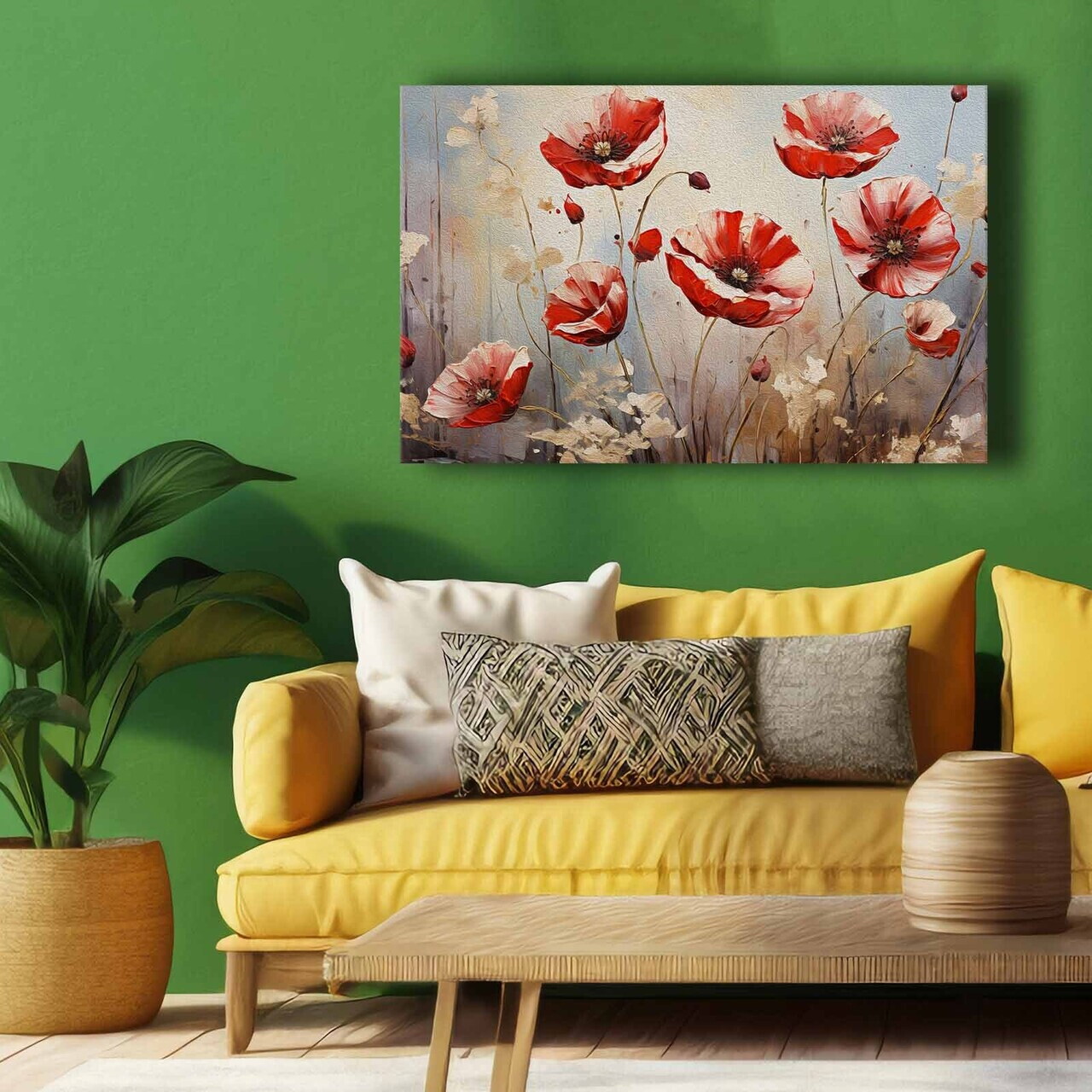 Tablou decorativ, 4570softc-006, Lemn, Multicolor — imaginea 2