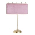 Suport pentru bijuterii Velvet, InArt, 20 x 8 x 27 cm, auriu/roz