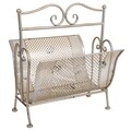 Suport pentru reviste, Antique, Creaciones Meng, 36x33x42 cm, metal