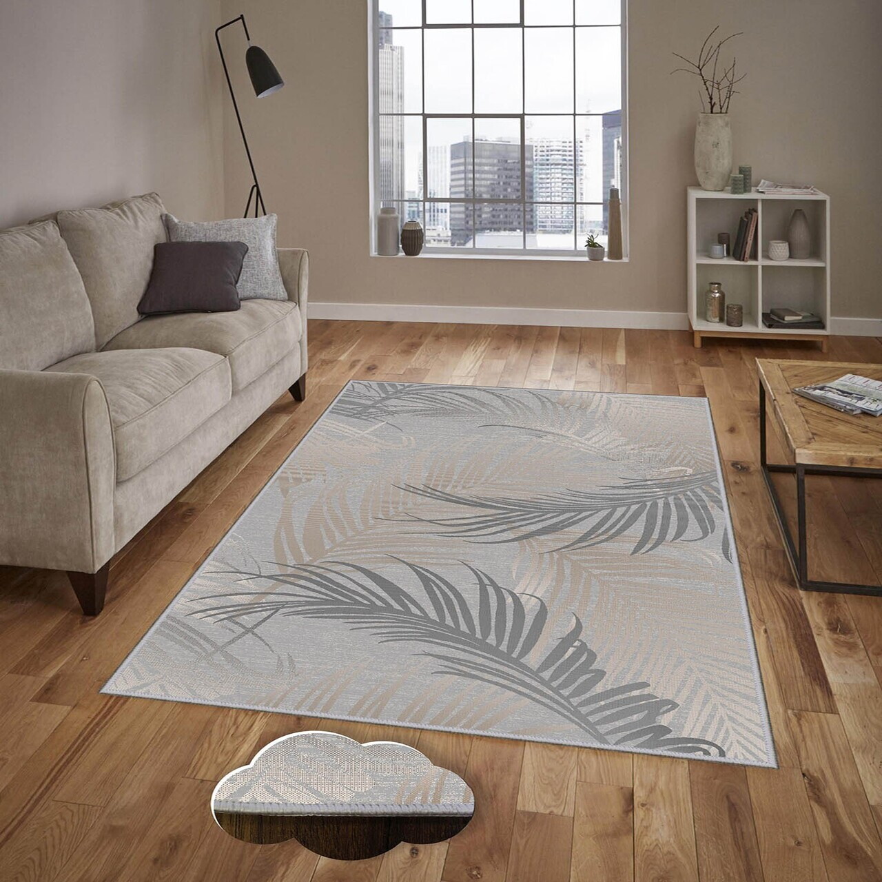 Covor, Eexfab1198, 140x220 cm, Poliester, Multicolor