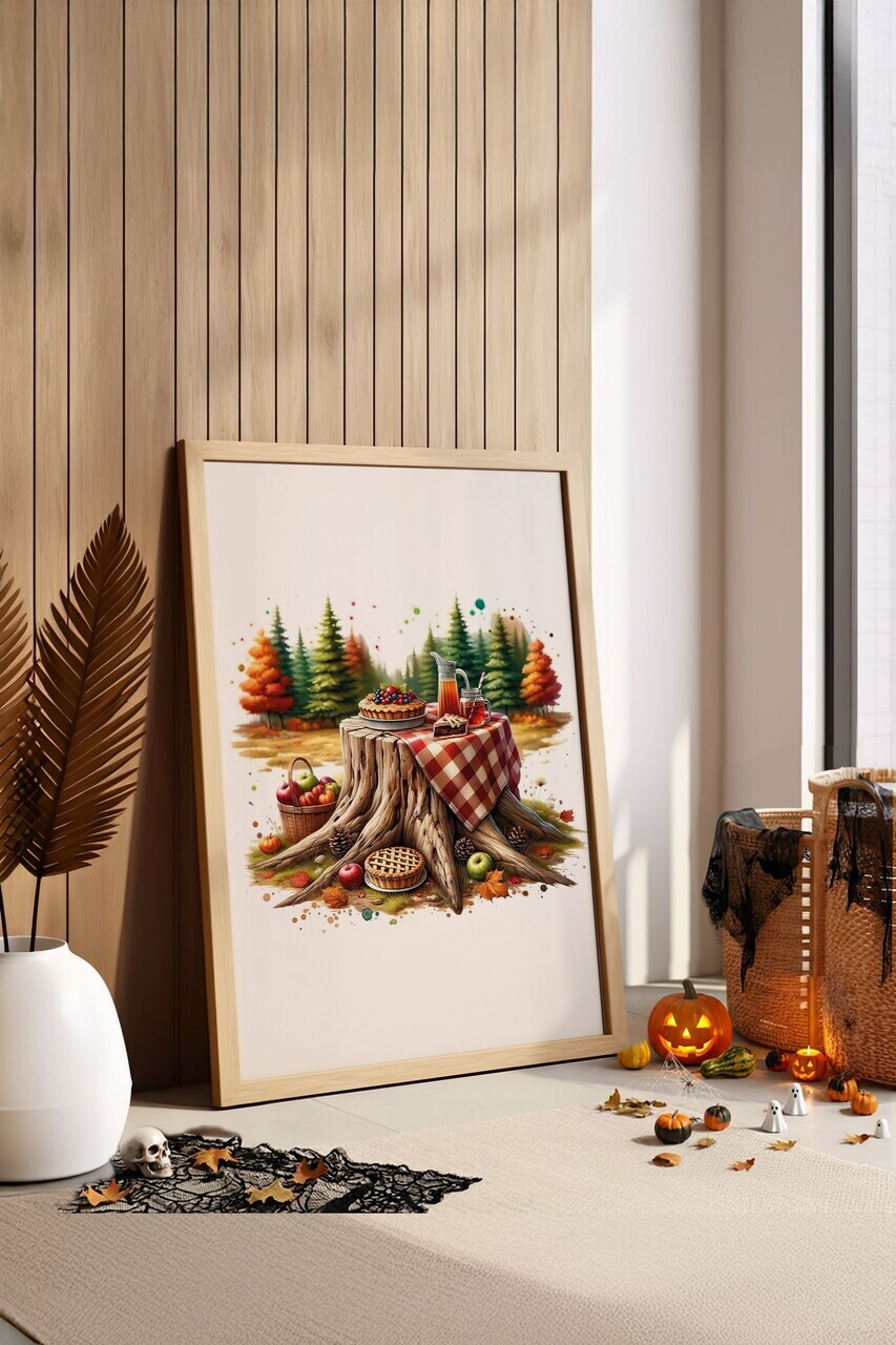 Tablou decorativ, Arthllwnmodel43-5070, MDF, Multicolor — imaginea 2