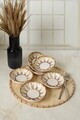 Set boluri pentru sos, Hermia, 275KRM2699, 13 cm, Bow / Alb