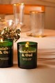 Set de lumanari, Glam Sandalwoodd & Oud, Sticla, Verde
