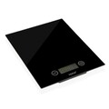 Cantar de bucatarie Evans, Versa, 5 kg, 20.5 x 16.5 x 2.1 cm, sticla, negru