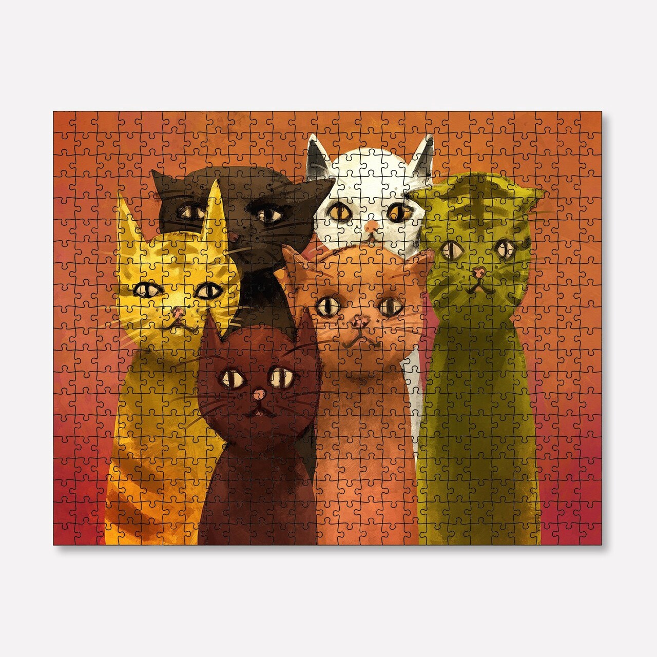 Puzzle, Wallxpert, PZL_0172_1000, Multicolor - view 2
