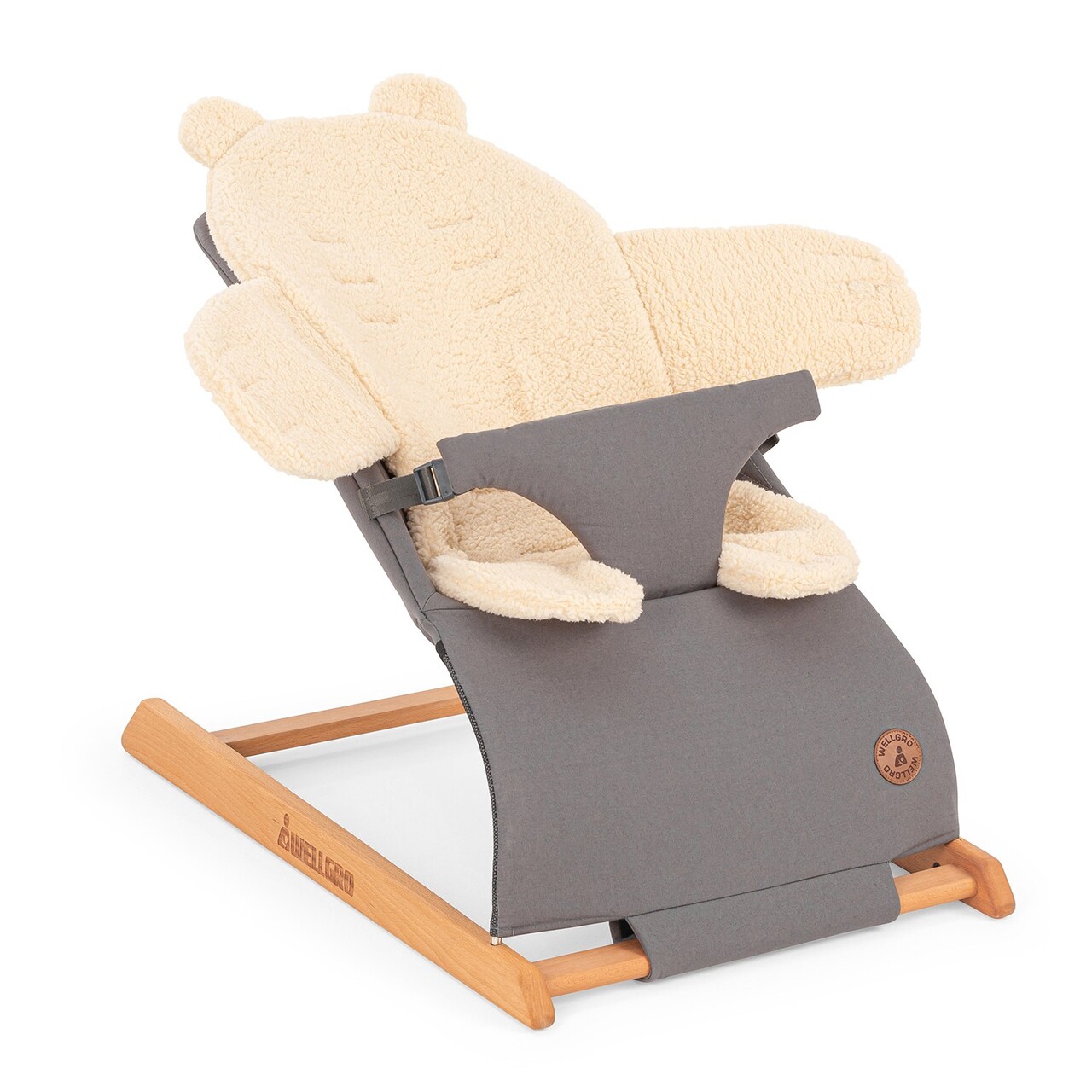Perna universala copii Baby Pad, Wallxpert, Teddy Bear, Poliester, Bej - view 8