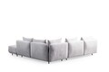 Coltar, Atelier del Sofa, 560ARE1249, Lemn de fag / PAL, Gri deschis