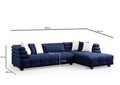 Coltar, Atelier del Sofa, 560ARE1241, Lemn de fag / PAL, Albastru