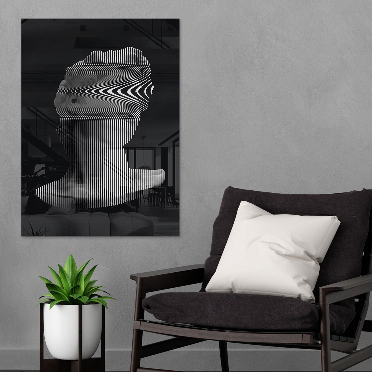 Tablou decorativ, CAM3758, 70 x 100 cm, Multicolor - view 6