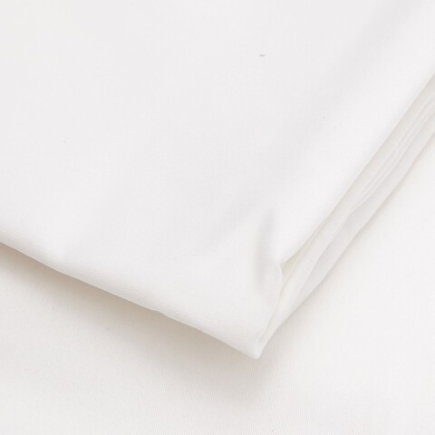 Lenjerie de pat dubla King(FR) De White, Cotton Box, 3 piese, 240x220 cm, bumbac satinat, alb