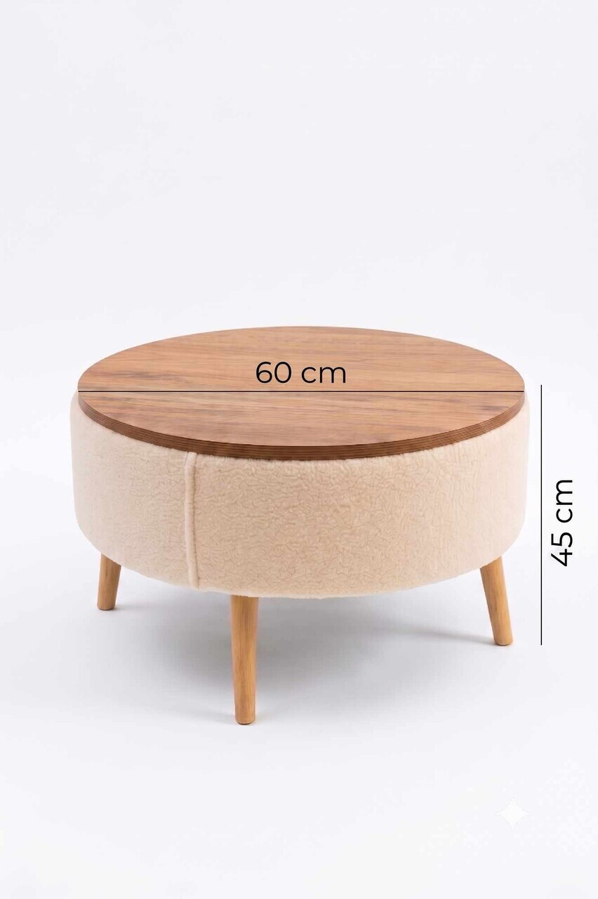Masuta de cafea, Hanah Home, Iris, Maro — imaginea 2