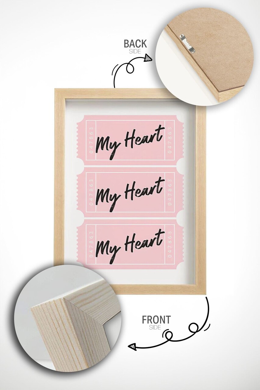 Set 3 tablouri decorative, Ersy3Ham14, MDF, Multicolor - view 5
