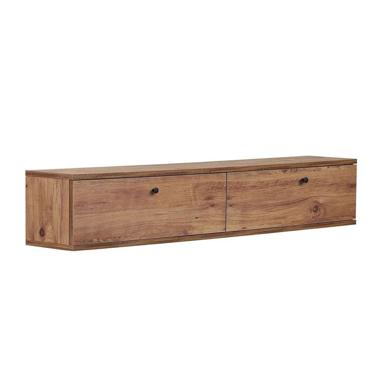 Comoda TV, Nordure, Ligne 140, 140x25x25 cm, Maro — imaginea 6