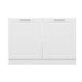 Dulap pentru bucatarie, Hanah Home, Minar, 120x87x58 cm, Alb