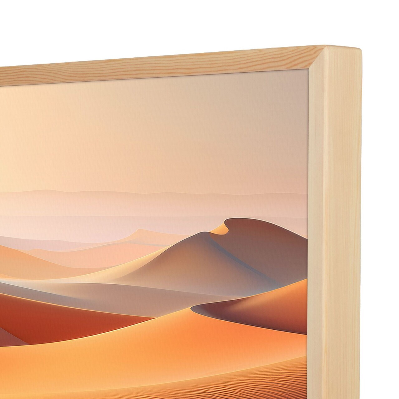 Tablou decorativ, Cc-D-Ah-1007 45 x 60, Canvas, Cadru: 100% LEMN (Grosime: 18 mm), Multicolor - view 3