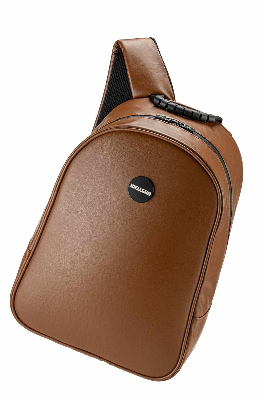 Ghiozdan multifunctional pentru mamici, Wallxpert, Novabag, Bej - imagine 3