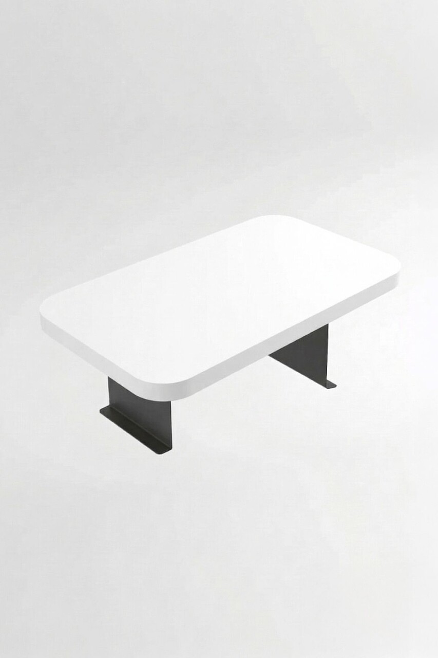 Masuta pentru cotiera canapea, Hanah Home, Artmtksofa2, 32x10x32 cm, Alb - view 3